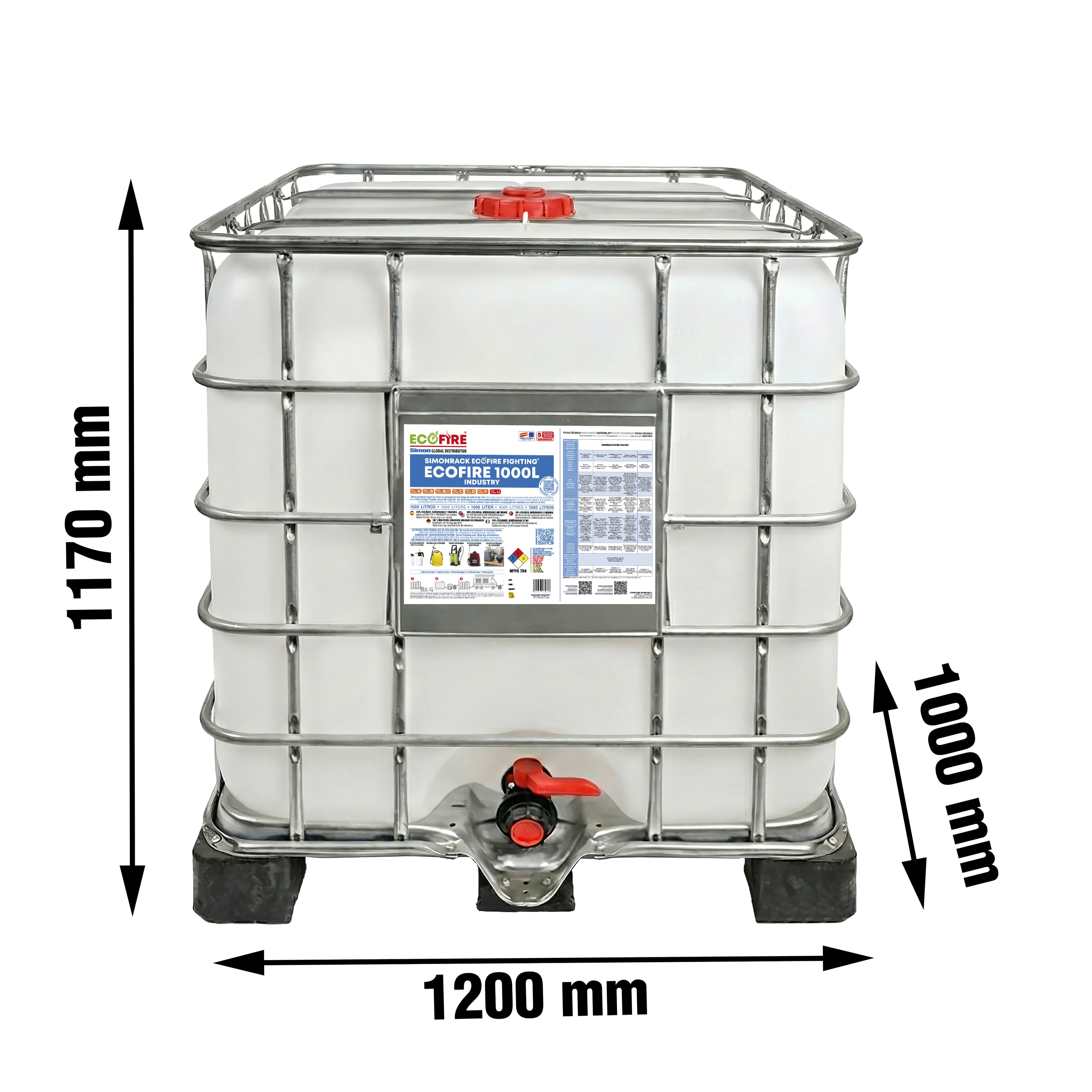ECOFIRE Industry 1.000 L · vista 2