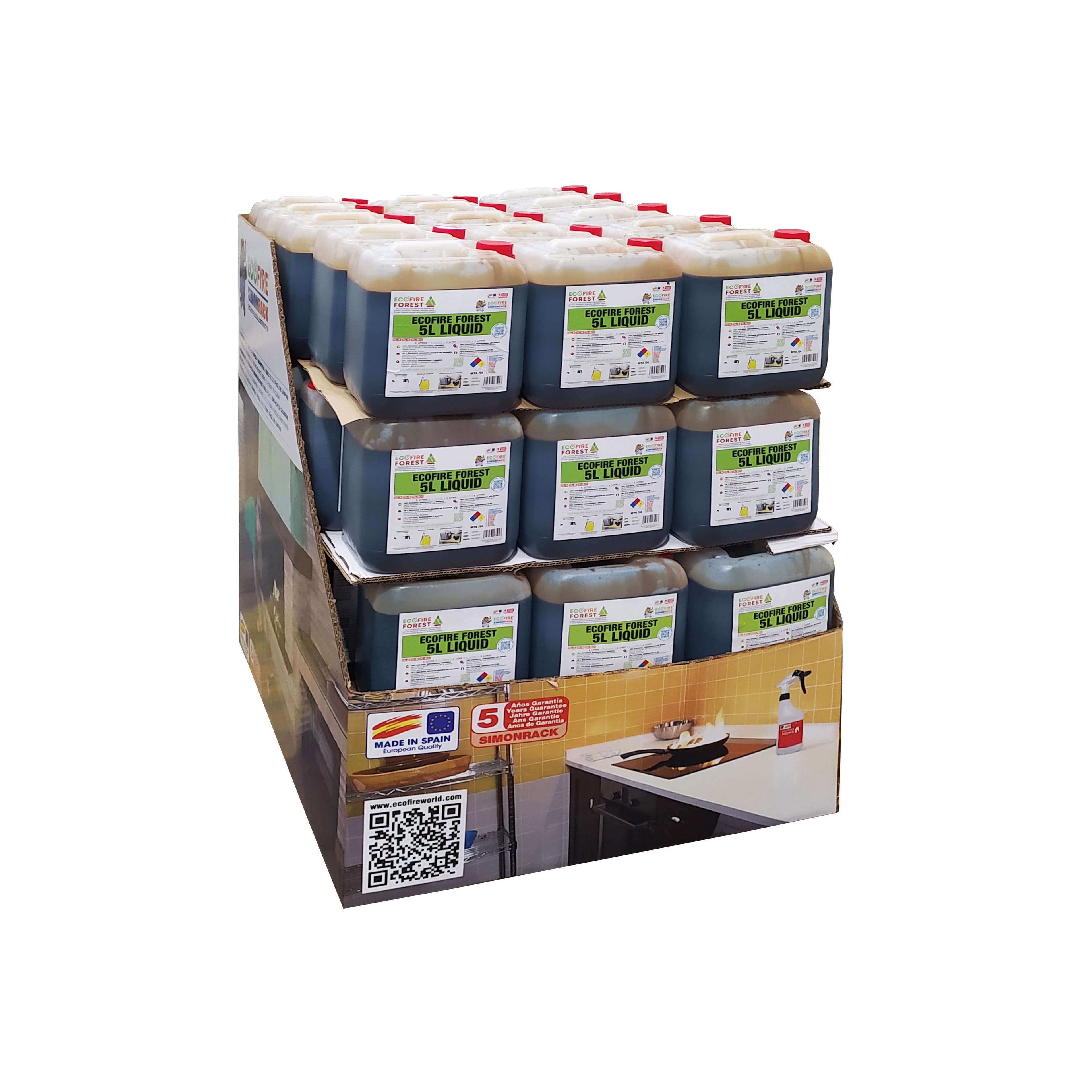 Minibox ECOFIRE Forest 5 L · 60 unidades